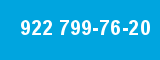922 799-76-20